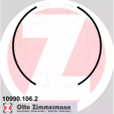 Комплект тормозных колодок, стояночная тормозная система 109901062 ZIMMERMANN - купить в магазине запчастей по Украине