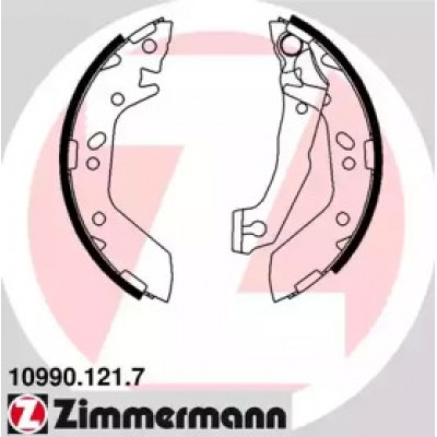 Комплект тормозных колодок 109901217 ZIMMERMANN - купить в магазине запчастей по Украине