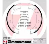 Комплект тормозных колодок, стояночная тормозная система ZIMMERMANN 10990.128.7 109901287 ZIMMERMANN - купить в магазине запчастей по Украине