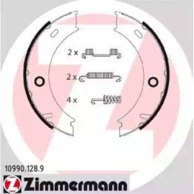 Комплект тормозных колодок, стояночная тормозная система 109901289 ZIMMERMANN - купить в магазине запчастей по Украине