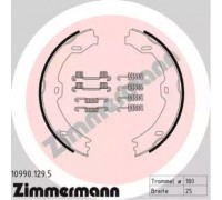 Комплект тормозных колодок, стояночная тормозная система ZIMMERMANN 10990.129.5 109901295 ZIMMERMANN - купить в магазине запчастей по Украине