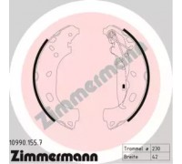 Комплект тормозных колодок ZIMMERMANN 10990.155.7 109901557 ZIMMERMANN - купить в магазине запчастей по Украине
