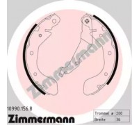 Комплект тормозных колодок ZIMMERMANN 10990.156.8 109901568 ZIMMERMANN - купить в магазине запчастей по Украине