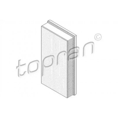 Воздушный фильтр 112381 TOPRAN - купить в магазине запчастей по Украине