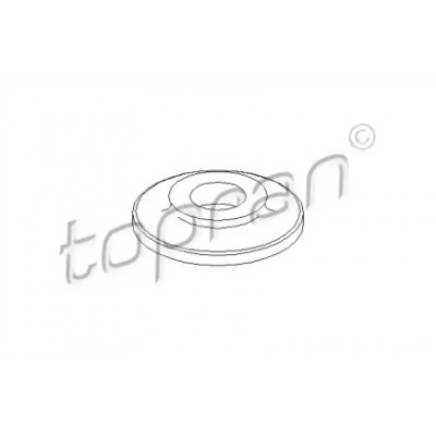Тарелка пружины 112415 TOPRAN - купить в магазине запчастей по Украине