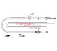 Трос, стояночная тормозная система METZGER 11.5494 115494 METZGER - купить в магазине запчастей по Украине