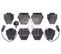 Комплект тормозных колодок, дисковый тормоз FEBI BILSTEIN 116218 116218 FEBI BILSTEIN - купить в магазине запчастей по Украине
