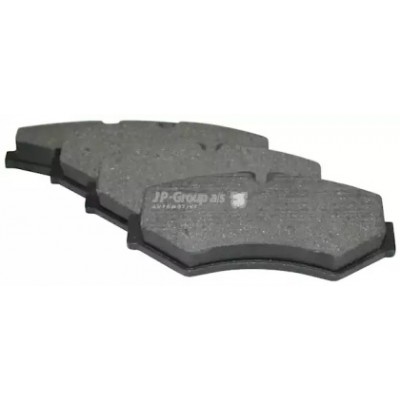 Комплект тормозных колодок, дисковый тормоз 1163705610 JP GROUP - купити в магазині запчастин по Україні