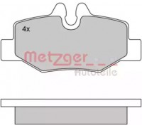 Комплект тормозных колодок, дисковый тормоз METZGER 1170081 1170081 METZGER - купить в магазине запчастей по Украине