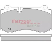 Комплект тормозных колодок, дисковый тормоз METZGER 1170383 1170383 METZGER - купить в магазине запчастей по Украине