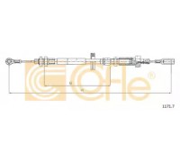 Трос, стояночная тормозная система COFLE 1171.7 11717 COFLE - купить в магазине запчастей по Украине
