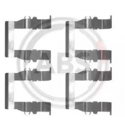 Комплектующие, колодки дискового тормоза 1194Q A.B.S. - купить в магазине запчастей по Украине