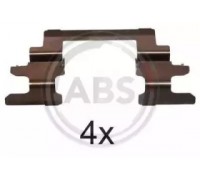 Комплектующие, колодки дискового тормоза A.B.S. 1236Q 1236Q A.B.S. - купить в магазине запчастей по Украине