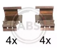 Комплектующие, колодки дискового тормоза A.B.S. 1298Q 1298Q A.B.S. - купить в магазине запчастей по Украине