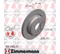 Тормозной диск ZIMMERMANN 150.2902.20 150290220 ZIMMERMANN - купить в магазине запчастей по Украине