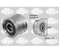 Ременный шкив, генератор SASIC 1676003 1676003 SASIC - купить в магазине запчастей по Украине