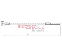 Трос, стояночная тормозная система METZGER 17.0005 170005 METZGER - купить в магазине запчастей по Украине