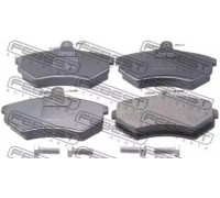 Комплект тормозных колодок, дисковый тормоз FEBEST 1701-8D2F 17018D2F FEBEST - купити в магазині запчастин по Україні