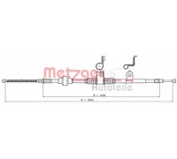 Трос, стояночная тормозная система METZGER 17.2294 172294 METZGER - купить в магазине запчастей по Украине