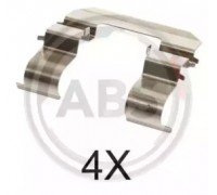 Комплектующие, колодки дискового тормоза A.B.S. 1735Q 1735Q A.B.S. - купить в магазине запчастей по Украине