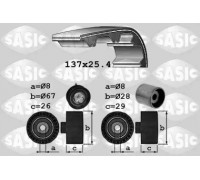 Комплект ремня ГРМ SASIC 1756038 1756038 SASIC - купить в магазине запчастей по Украине
