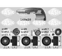Комплект ремня ГРМ SASIC 1756067 1756067 SASIC - купить в магазине запчастей по Украине