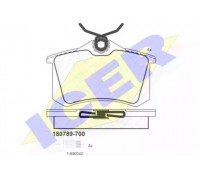 Комплект тормозных колодок, дисковый тормоз ICER 180789-700 180789700 ICER - купить в магазине запчастей по Украине