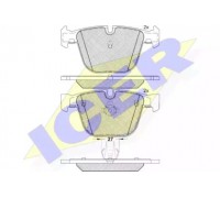 Комплект тормозных колодок, дисковый тормоз ICER 181949 181949 ICER - купить в магазине запчастей по Украине