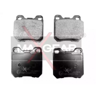 Комплект тормозных колодок, дисковый тормоз 190401 MAXGEAR - купить в магазине запчастей по Украине