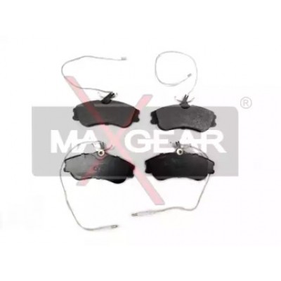 Комплект тормозных колодок, дисковый тормоз 190549 MAXGEAR - купить в магазине запчастей по Украине