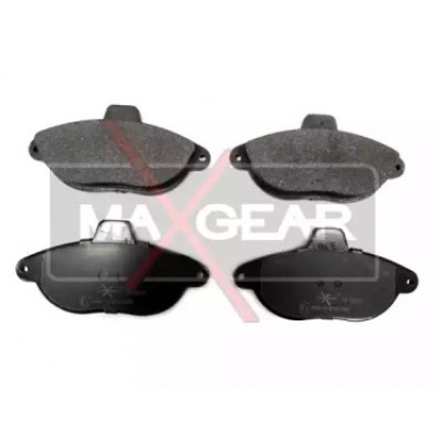 Комплект тормозных колодок, дисковый тормоз 190591 MAXGEAR - купить в магазине запчастей по Украине