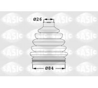 Комплект пылника, приводной вал SASIC 1906053 1906053 SASIC - купить в магазине запчастей по Украине