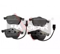 Комплект тормозных колодок, дисковый тормоз MAXGEAR 19-0660 190660 MAXGEAR - купить в магазине запчастей по Украине