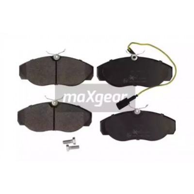 Комплект тормозных колодок, дисковый тормоз 191085 MAXGEAR - купити в магазині запчастин по Україні