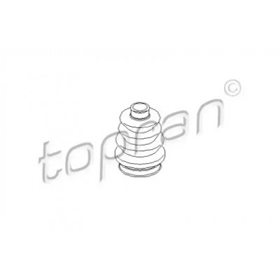 Пыльник, приводной вал 200516 TOPRAN - купить в магазине запчастей по Украине
