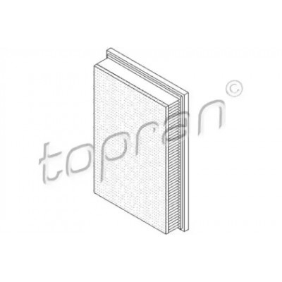 Воздушный фильтр 206879 TOPRAN - купить в магазине запчастей по Украине