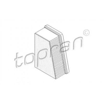 Воздушный фильтр 207019 TOPRAN - купить в магазине запчастей по Украине