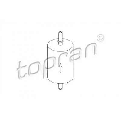 Топливный фильтр 207024 TOPRAN - купить в магазине запчастей по Украине