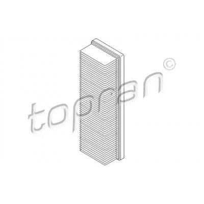Воздушный фильтр 207026 TOPRAN - купить в магазине запчастей по Украине
