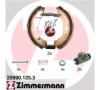 Комплект тормозных колодок ZIMMERMANN 20990.125.3 209901253 ZIMMERMANN - купить в магазине запчастей по Украине