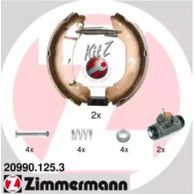 Комплект тормозных колодок 209901253 ZIMMERMANN - купить в магазине запчастей по Украине