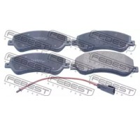Комплект тормозных колодок, дисковый тормоз FEBEST 2101-TT9F 2101TT9F FEBEST - купить в магазине запчастей по Украине