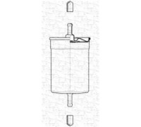 Топливный фильтр MAGNETI MARELLI 213908207000 213908207000 MAGNETI MARELLI - купить в магазине запчастей по Украине