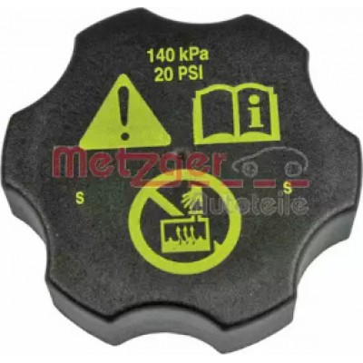 Крышка, резервуар охлаждающей жидкости 2140114 METZGER - купить в магазине запчастей по Украине