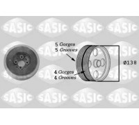 Ременный шкив, коленчатый вал SASIC 2156004 2156004 SASIC - купить в магазине запчастей по Украине