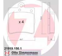 219191501 ZIMMERMANN - купить в магазине запчастей по Украине
