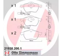 219382001 ZIMMERMANN - купить в магазине запчастей по Украине