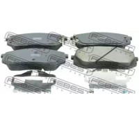Комплект тормозных колодок, дисковый тормоз FEBEST 2201-FQF 2201FQF FEBEST - купить в магазине запчастей по Украине