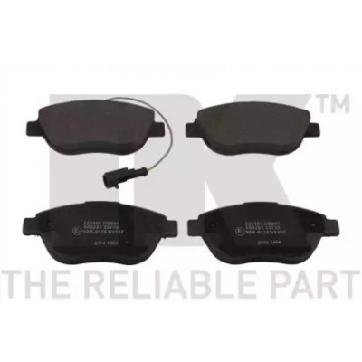 Комплект тормозных колодок, дисковый тормоз 222364 NK - купить в магазине запчастей по Украине
