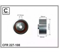 Паразитный / ведущий ролик, поликлиновой ремень CAFFARO 227-108 227108 CAFFARO - купить в магазине запчастей по Украине